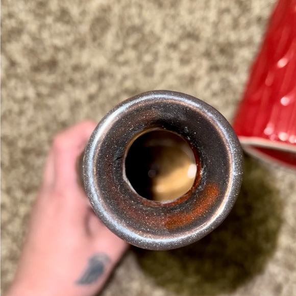 Red & Black Textured Ceramic Vases - Picture 8 of 8